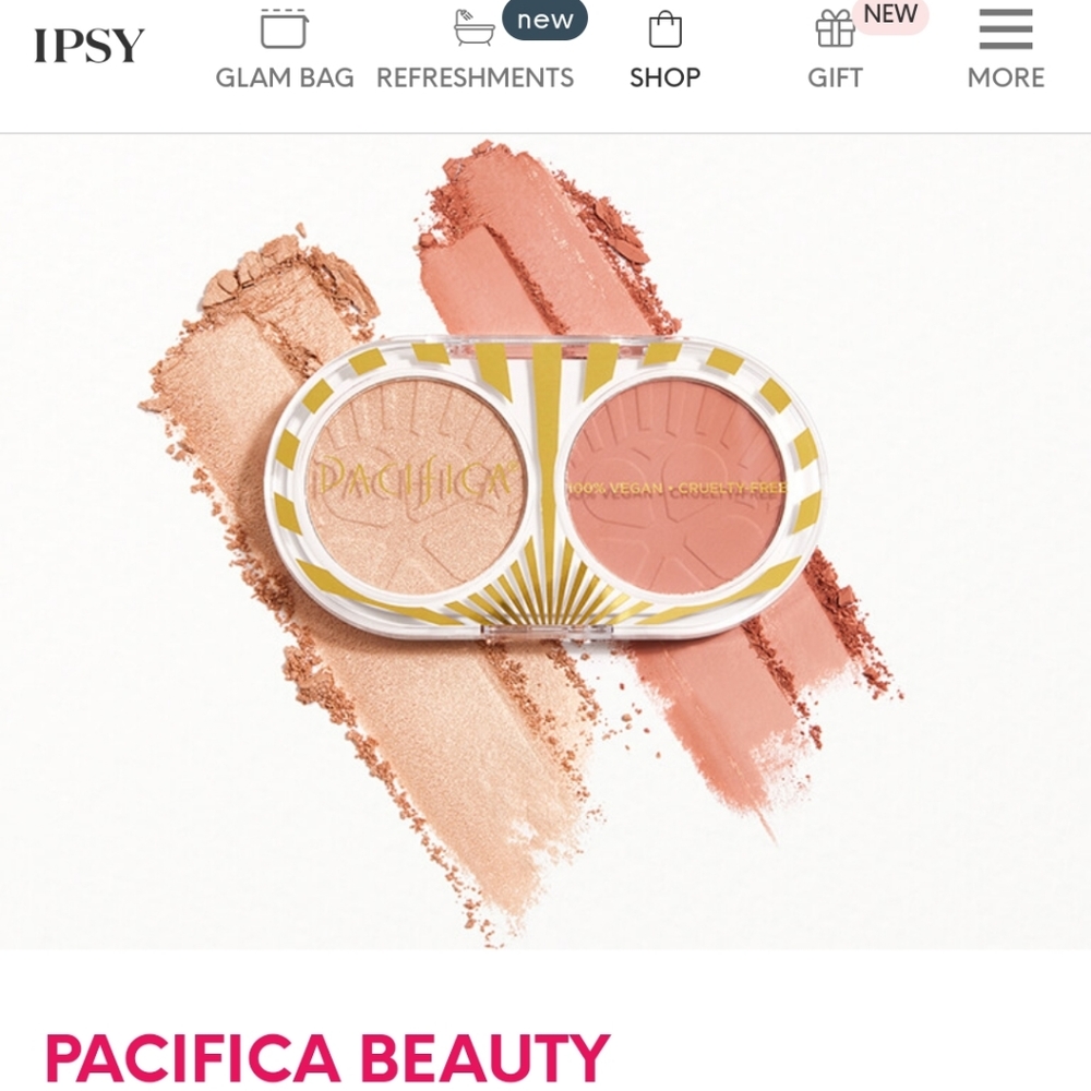 Highlighter and Blush Palette